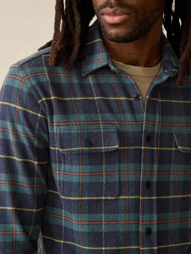 Legend™ Sweater Shirt - Mossy Elm Plaid Product Image