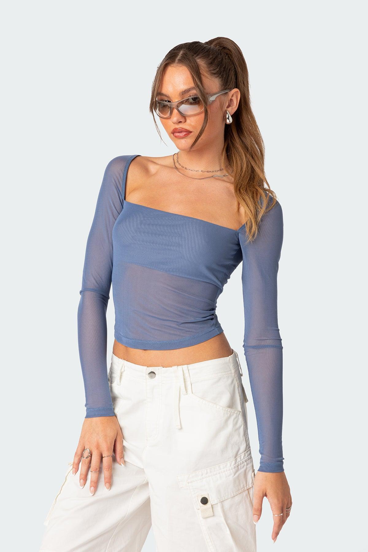 Marta Mesh Top Product Image