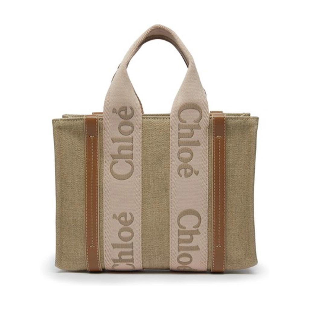 Woody Small Tote Bag In Blushy_beige Product Image