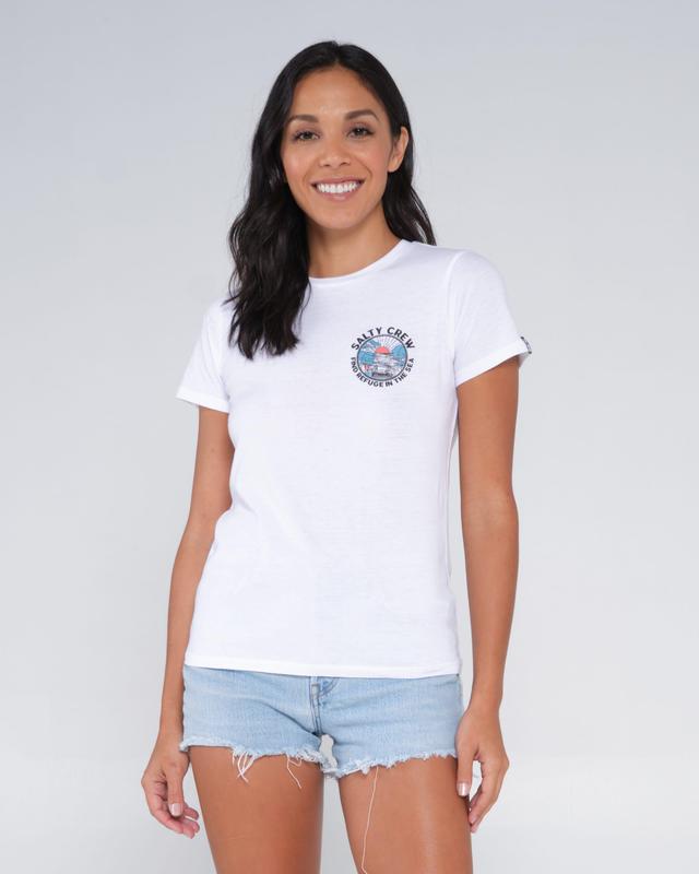 Beach Break Classic Tee - White Product Image