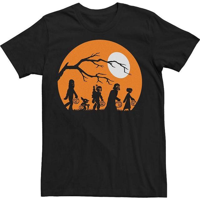 Mens Star Wars The Haunt Halloween Silhouette Tee Product Image