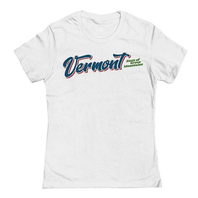 Juniors Vermont Womens Graphic Tee, Girls Product Image