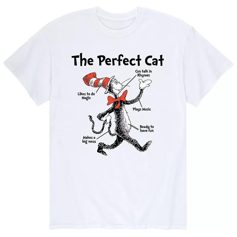 Mens Dr. Seuss Perfect Cat Tee Product Image