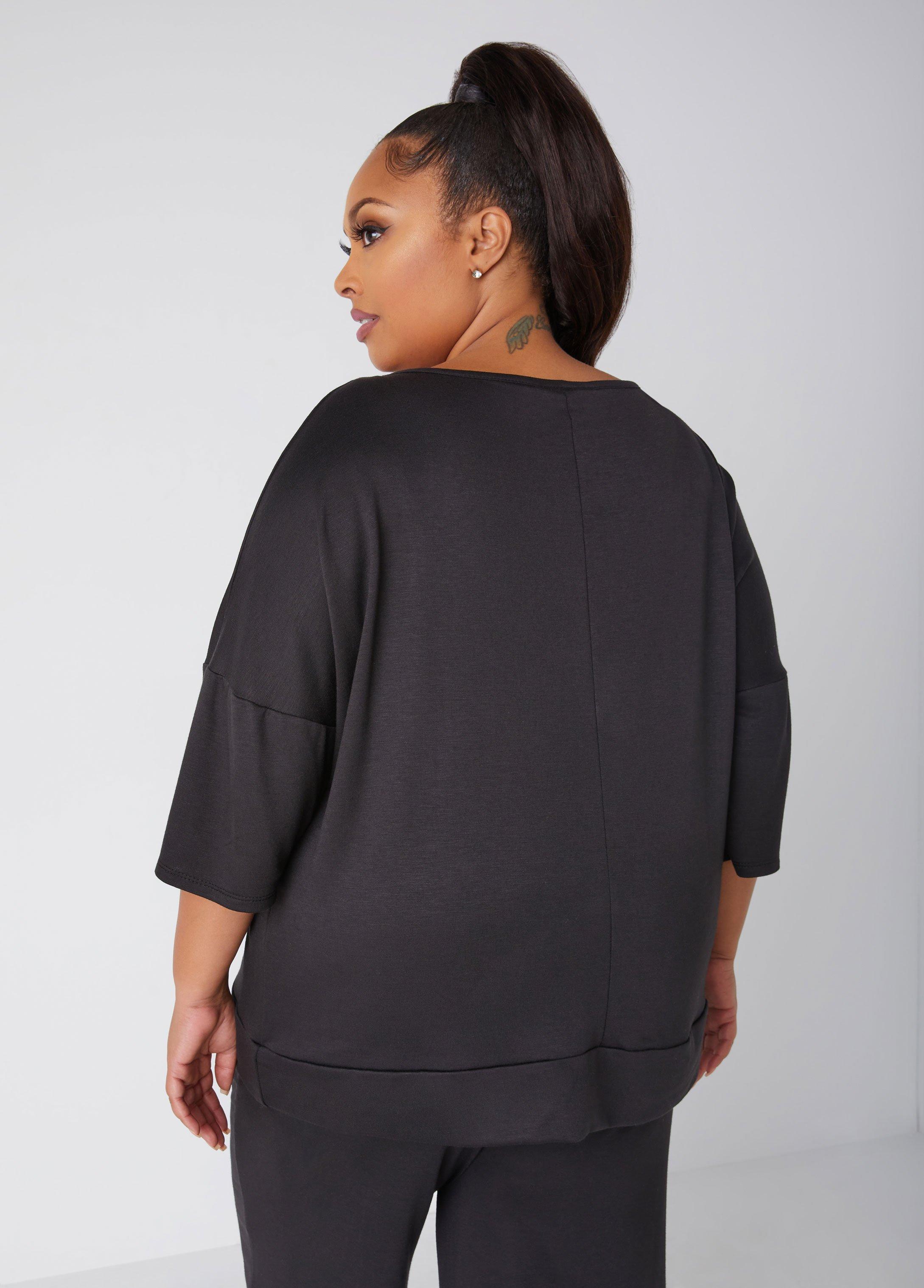 Dolman Sleeved Lounge Tee Product Image