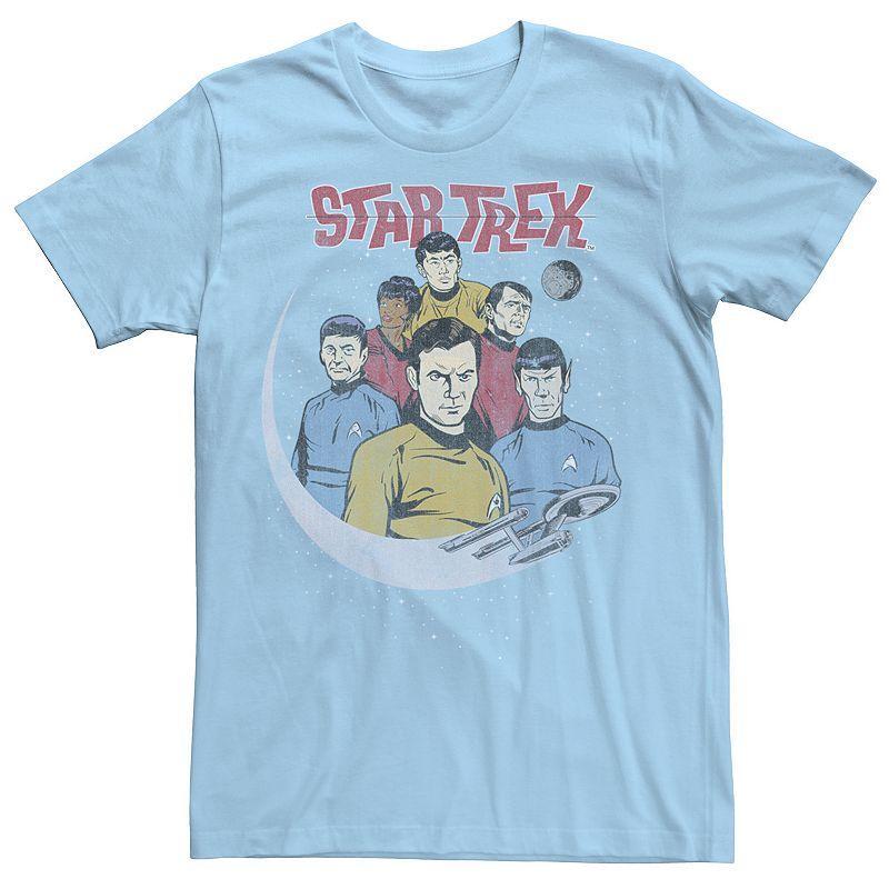 Mens Star Trek The Original Series Group Shot Vintage Poster Tee Product Image