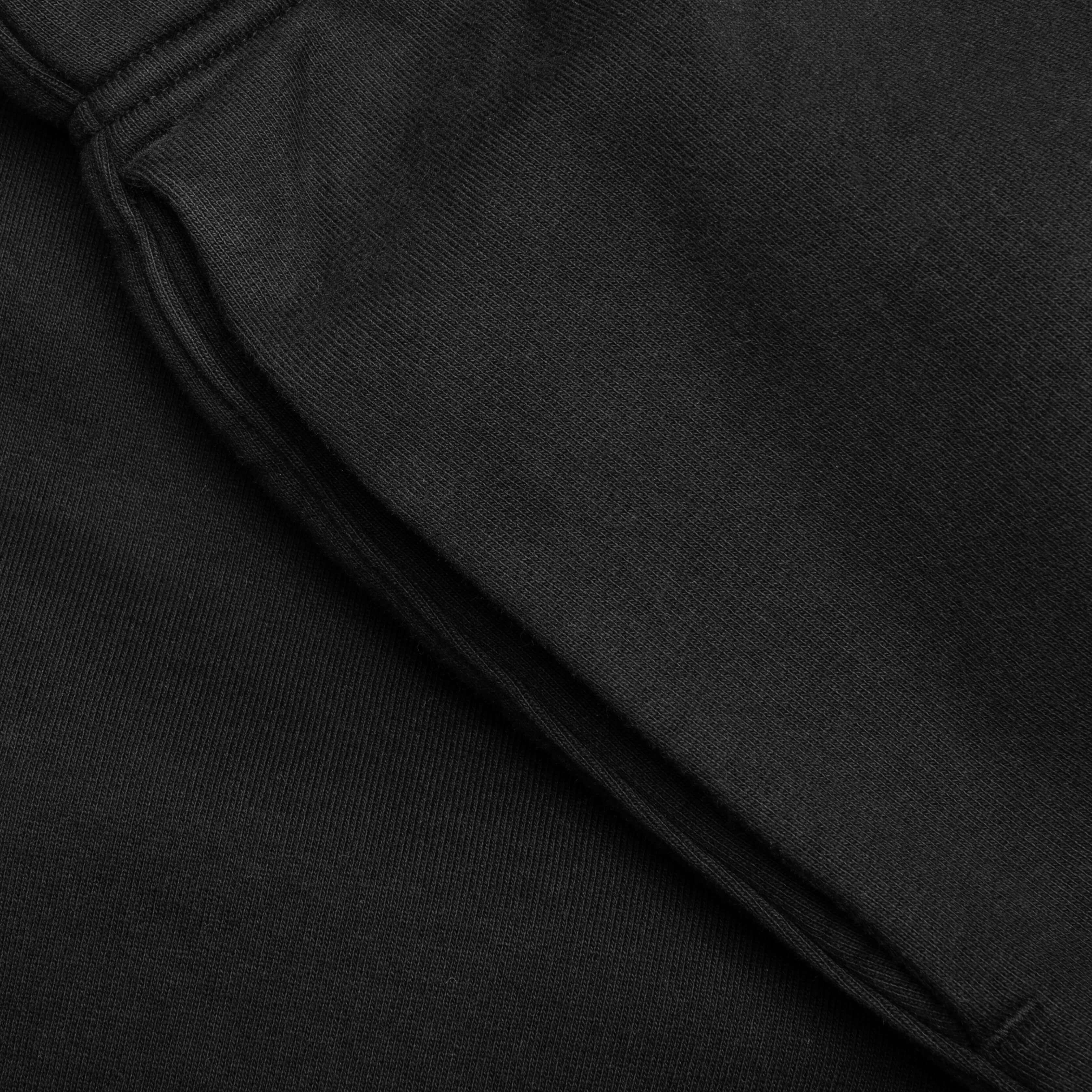 Heavy Fleece Soccer Short - Black Male Product Image