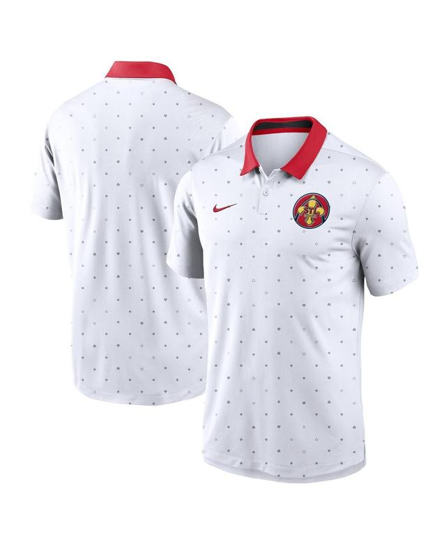 Nike Mens White St. Louis Cardinals 2024 City Connect Legacy Icon Vapor Performance Polo Product Image