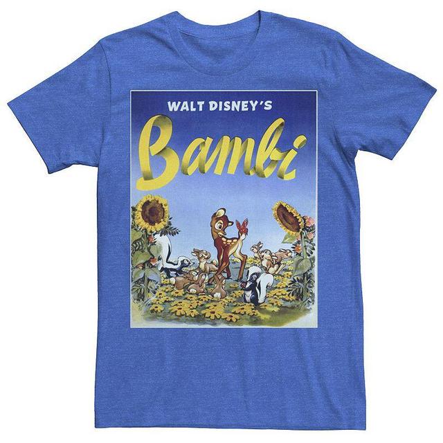 Mens Disney Bambi Sunflower Poster Tee Product Image