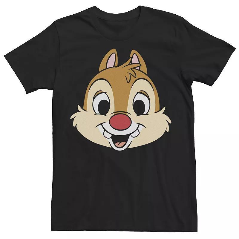 Disneys Chip And Dale Dale Transparent Eyes & Mouth Mens Tee Product Image