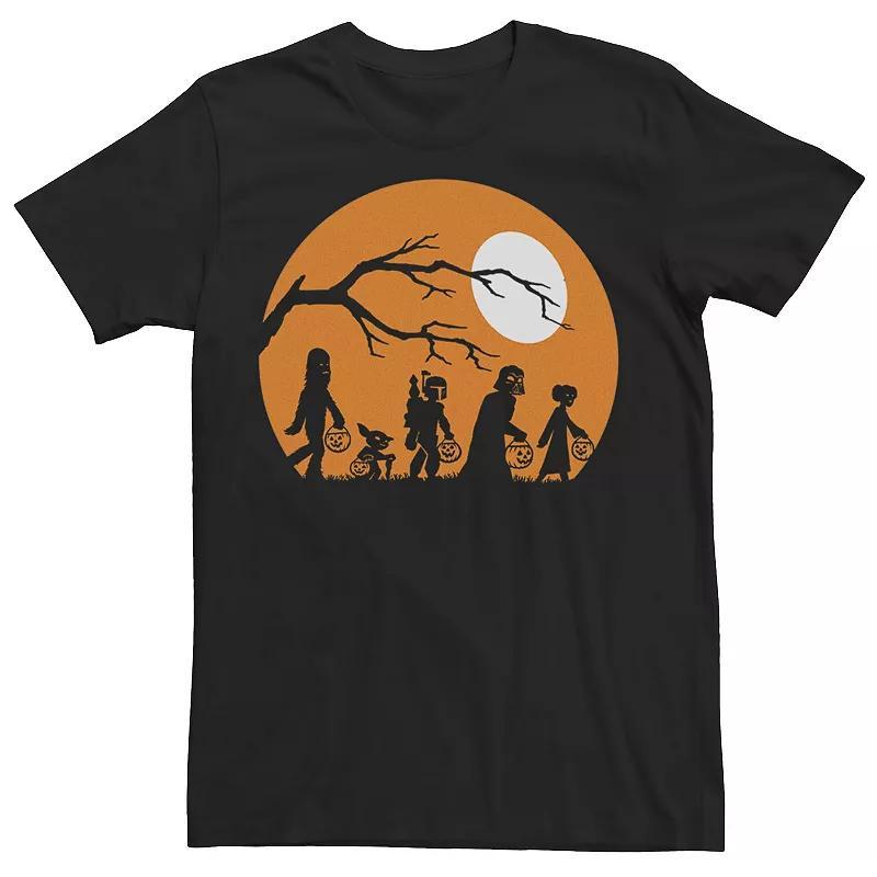 Mens Star Wars The Haunt Halloween Silhouette Tee Product Image