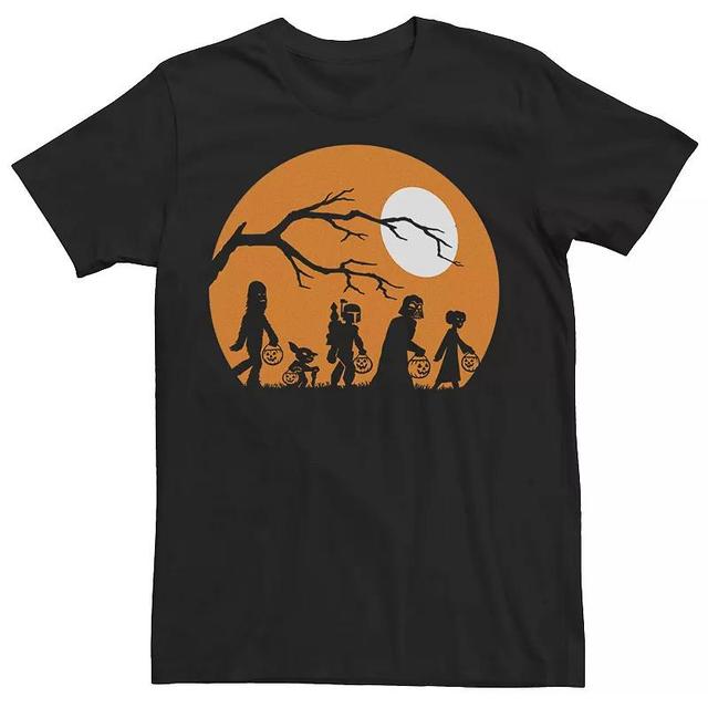 Mens Star Wars The Haunt Halloween Silhouette Tee Product Image