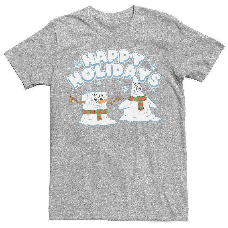 Mens Spongebob Squarepants Patrick Snowmen Tee Product Image