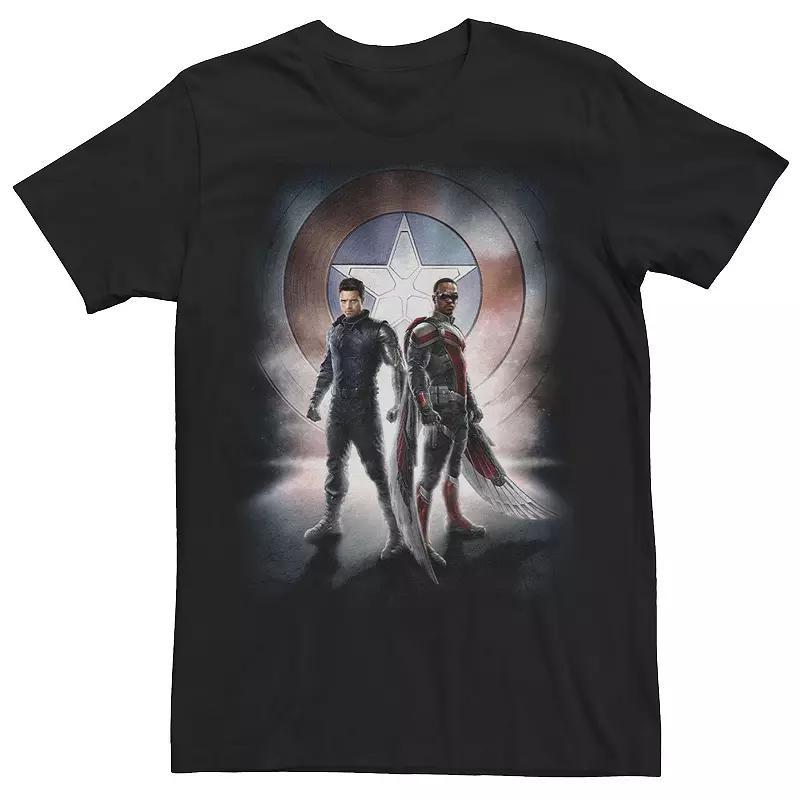 Mens Marvel Falcon & Winter Soldier Poster Tee Product Image