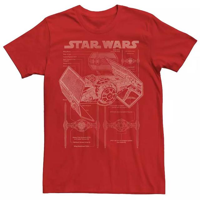 Mens Star Wars Color Pop Force Neon Logo Tee Product Image