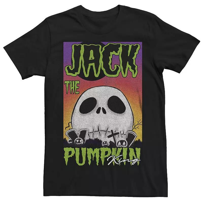 Mens Disney The Nightmare Before Christmas Jack The Pumpkin King Graphic Tee Product Image