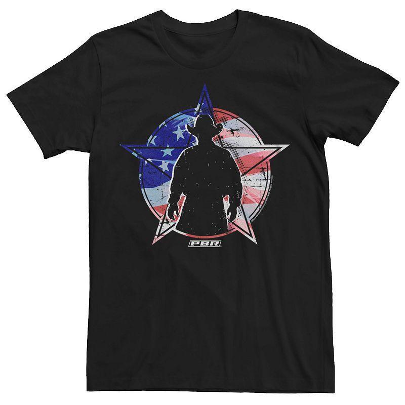 Mens Professional Bull Riders USA Star Graphic Tee Product Image