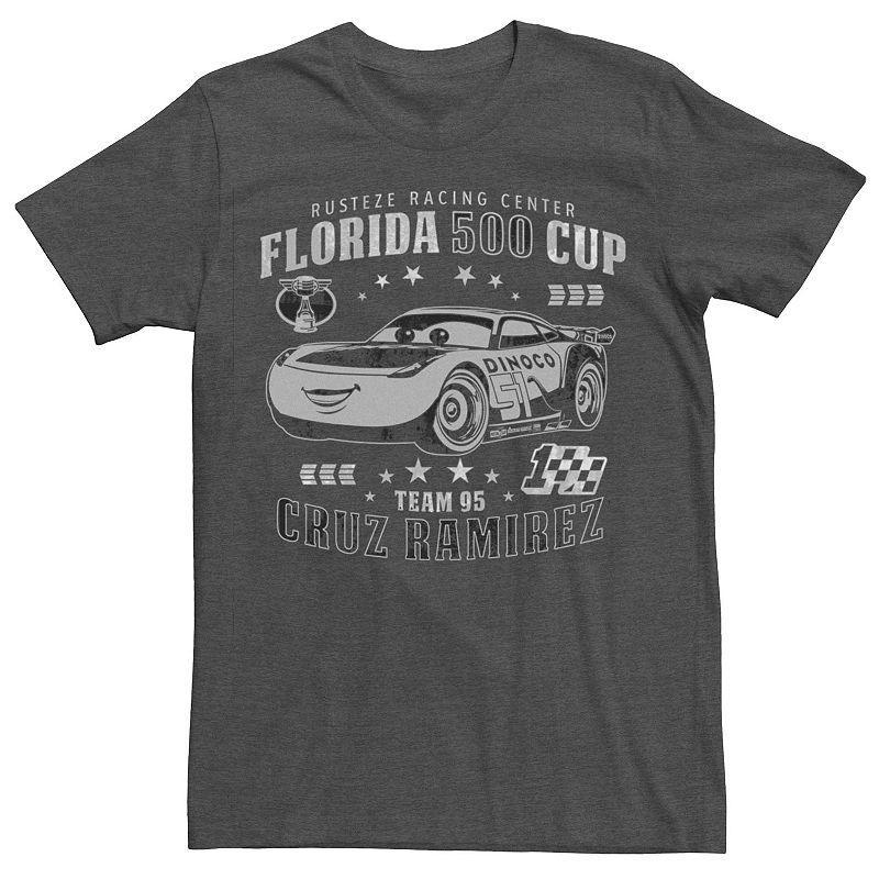 Mens Disney Pixar Cars 3 Cruz Ramirez Poster Graphic Tee Grey Heather Product Image