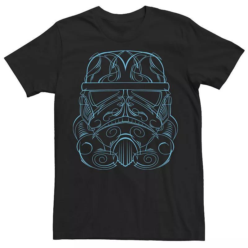 Mens Star Wars The Rise of Skywalker Stormtrooper Trio Graphic Tee Blue Product Image