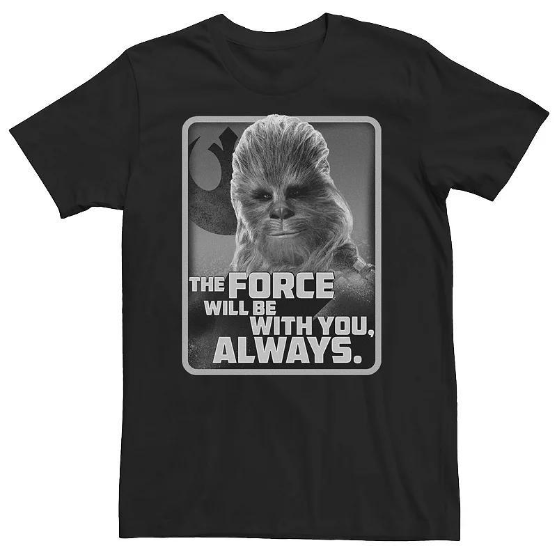 Big & Tall Star Wars: The Rise Of Skywalker Chewie With You Always Tee, Mens Product Image