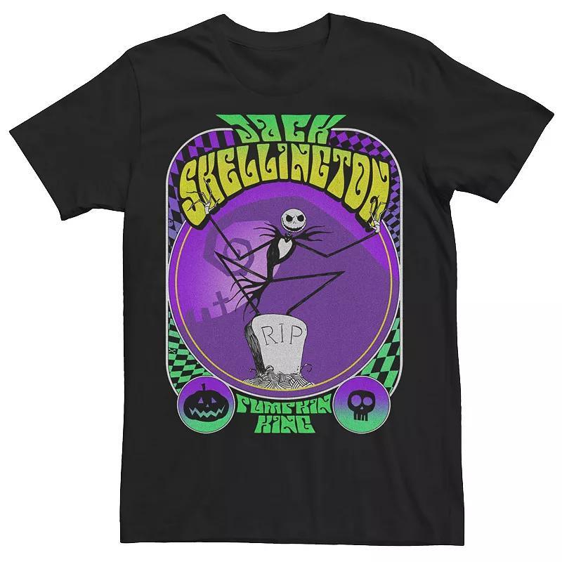 Disneys The Nightmare Before Christmas Full Portrait Of Jack Skellington The Pumpkin King Mens Tee Product Image