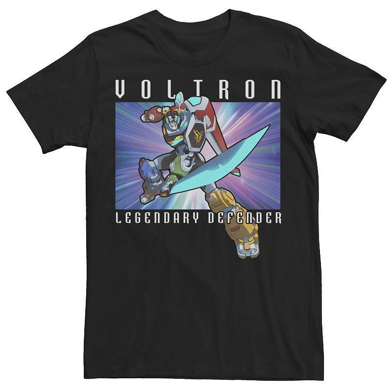 Mens Voltron: Legendary Defender Voltron Action Pose Tee Product Image