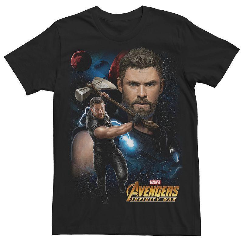 Mens Avengers Infinity War Thor Tee Product Image