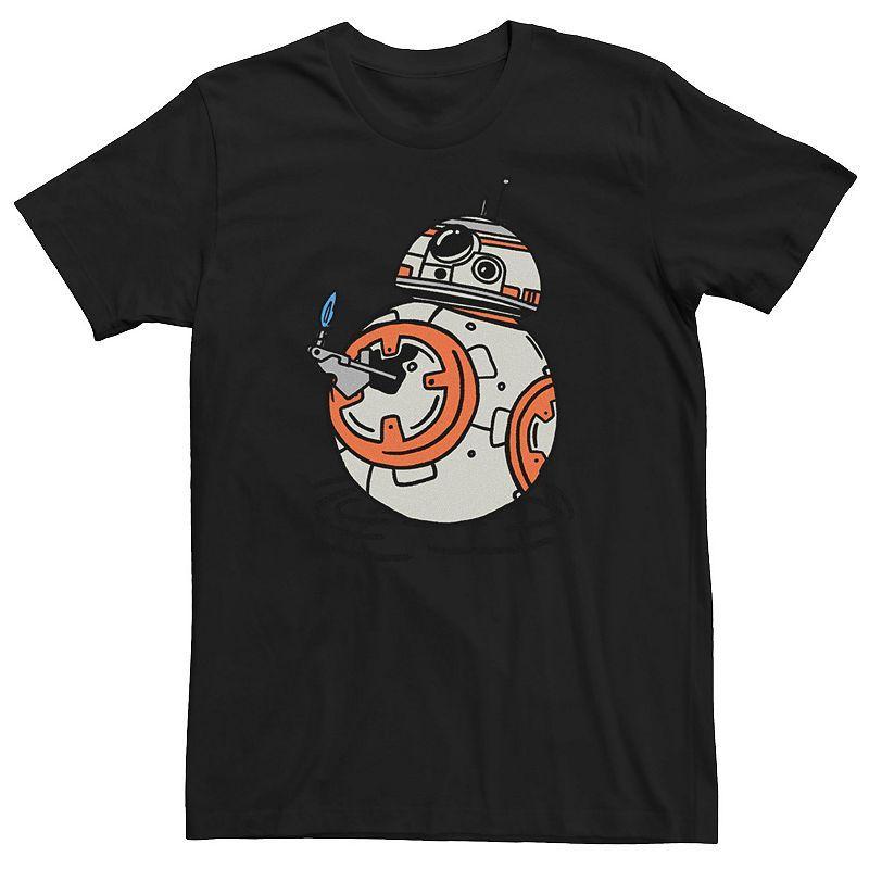 Mens Star Wars The Rise of Skywalker BB-8 Lighter Graphic Tee Product Image