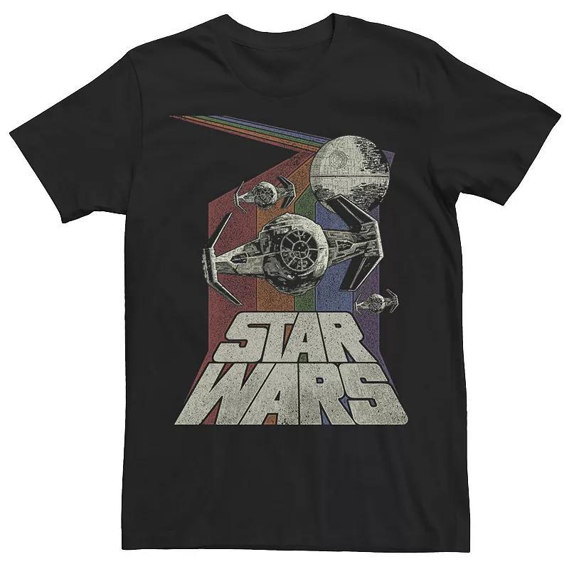 Mens Star Wars Fighters Incoming Rainbow Tee Product Image