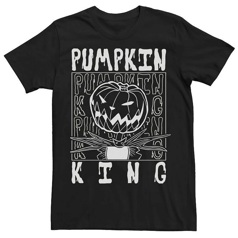 Mens Disney The Nightmare Before Christmas Pumpkin King Stack Tee Product Image