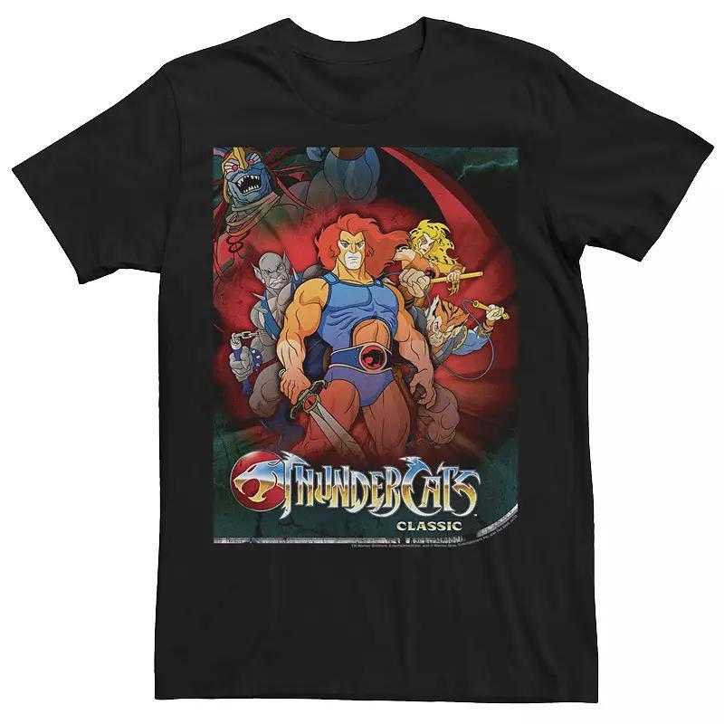 Mens ThunderCats Classic Group Shot Poster Tee Product Image