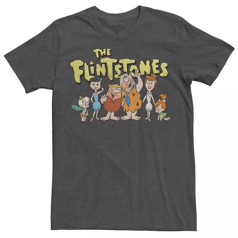 Mens The Flintstones Meet The Family Portrait Tee Product Image