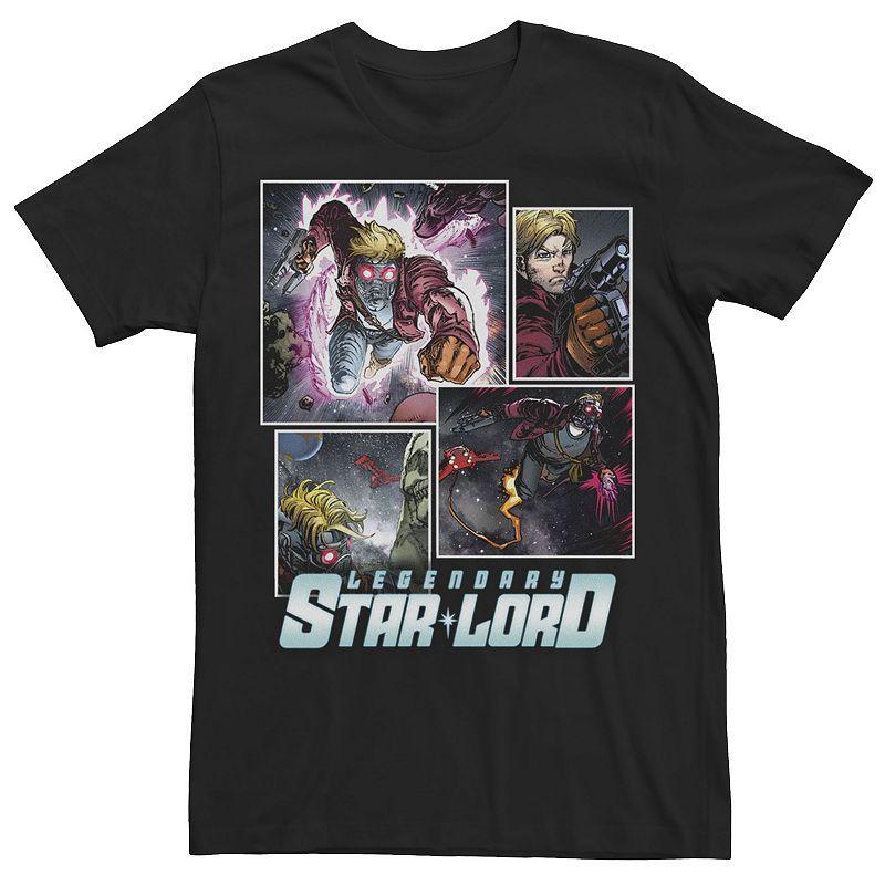 Mens Marvel Star-Lord Guardians of Galaxy Collage Tee Product Image