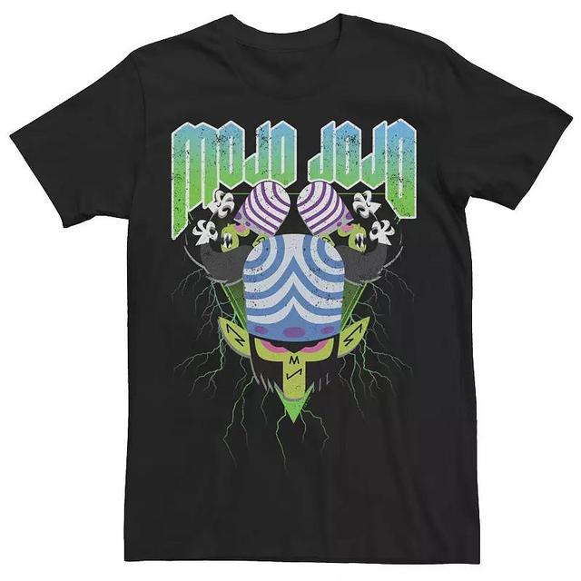 Mens Powerpuff Girls Mojo Jojo Electric Triangle Graphic Tee Product Image