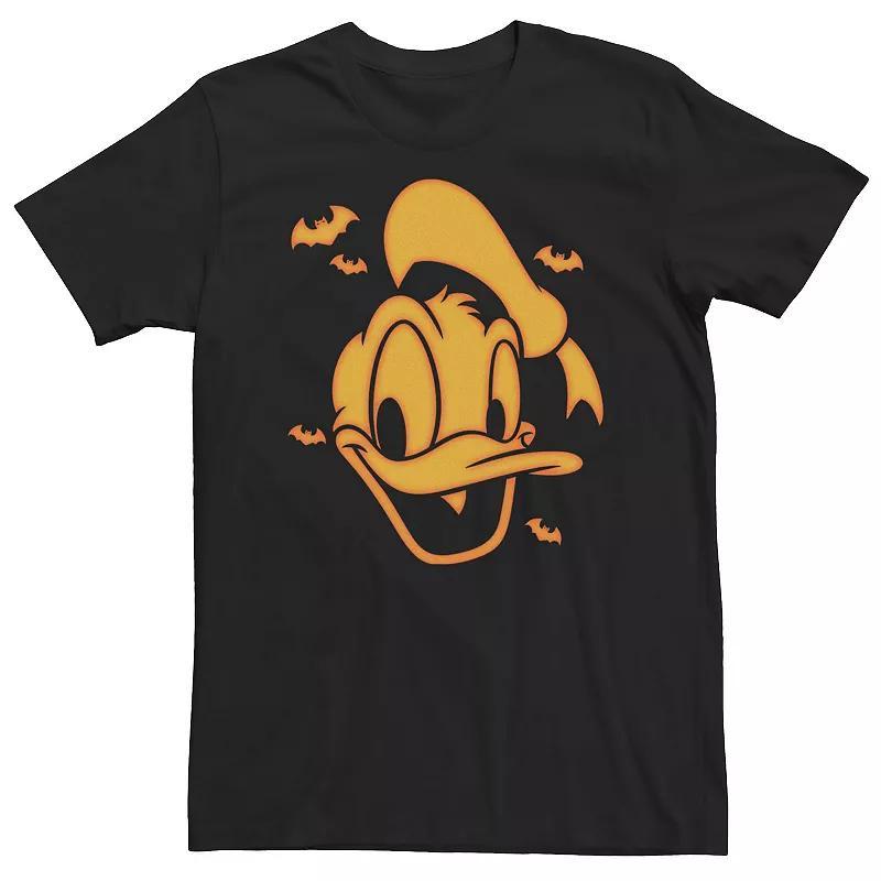 Big & Tall Disney Mickey & Friends Halloween Donald Carving Tee, Mens Product Image