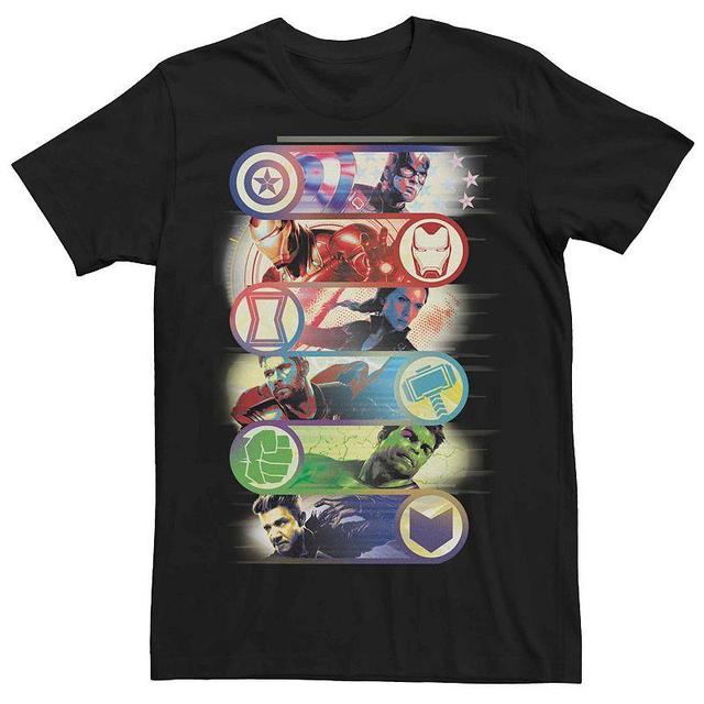 Mens Marvel Avengers Endgame Group Badge Tee Product Image