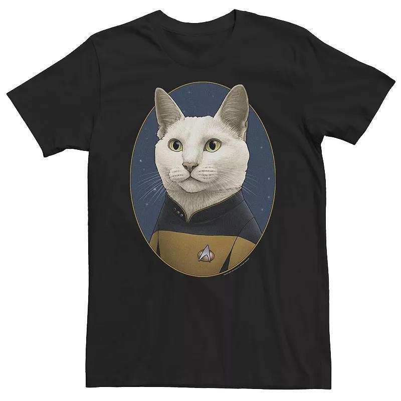 Mens Star Trek Data Cat Formation Tee Product Image