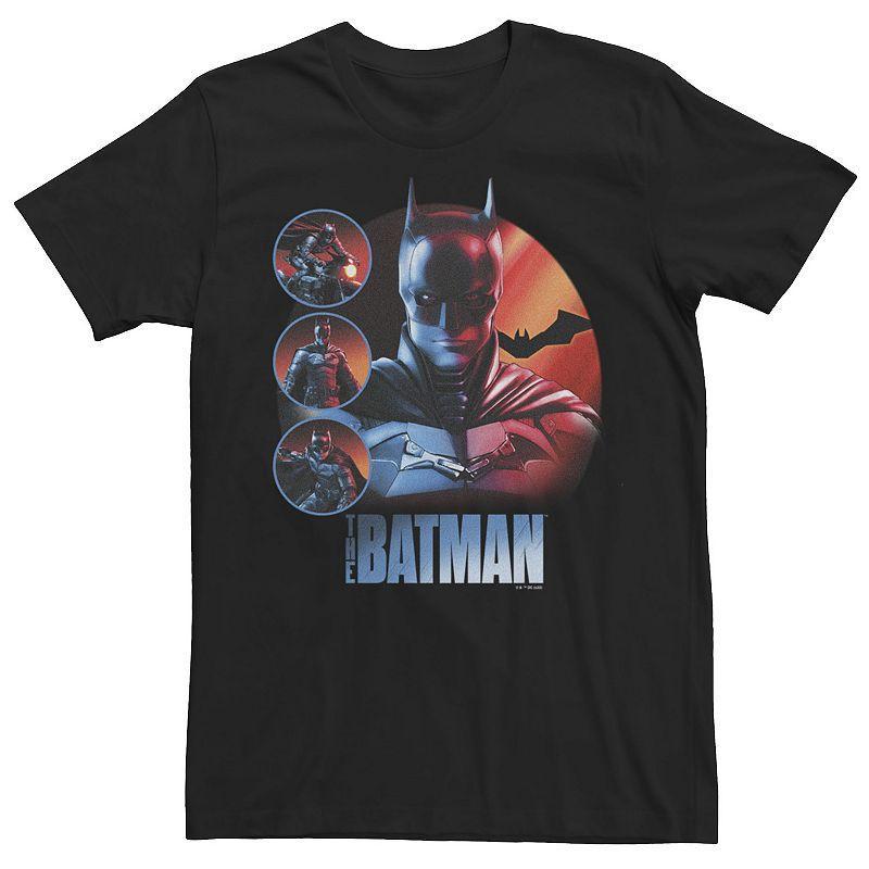 Mens DC Comics The Batman Bat Trio Logo Tee Product Image