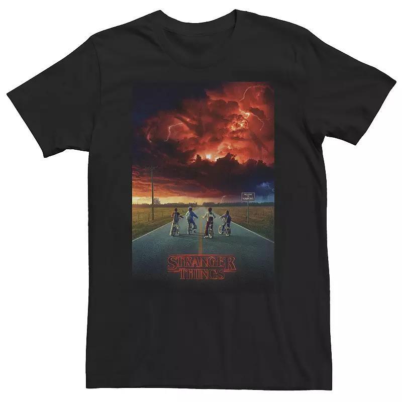 Mens Disney Peter Pan Skull Rock Never Land Sunset Tee Product Image