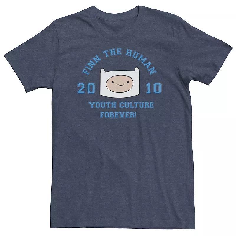 Big & Tall Adventure Time Finn The Human Youth Culture Forever Tee, Mens Product Image