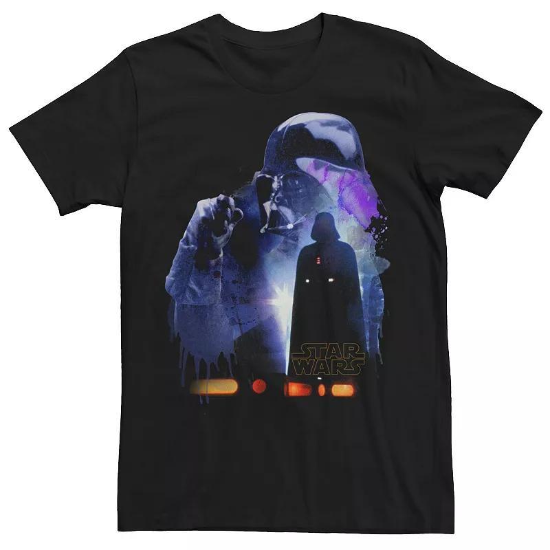 Mens Star Wars Darth Vader Shadow Silhouette Graphic Tee Product Image