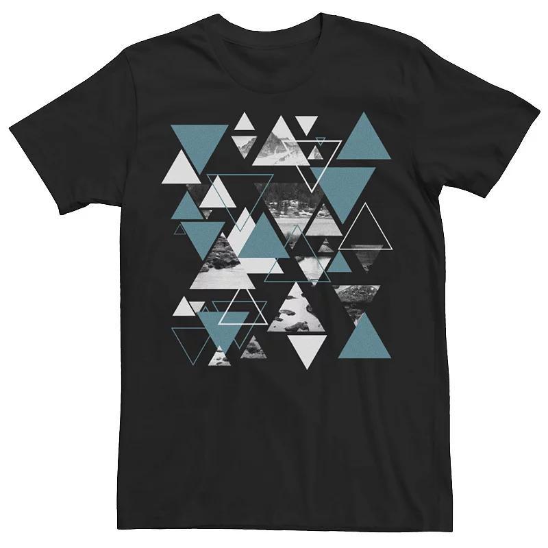 Mens Apt. 9 Abstract Geometric Triangle Collage Tee Product Image