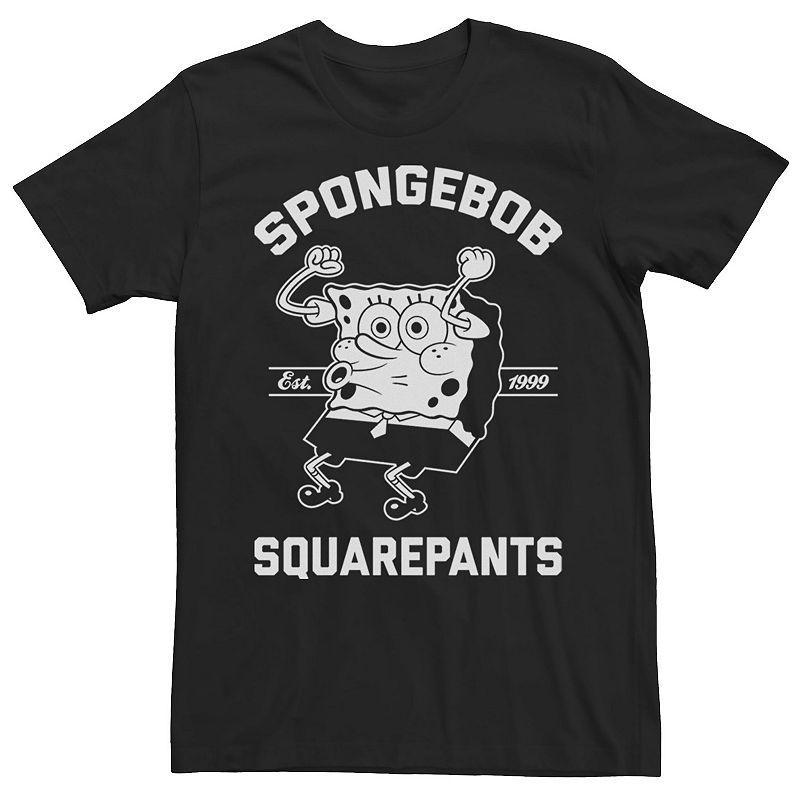 Mens Spongebob Squarepants Est. 1999 Portrait Stamp Tee Product Image