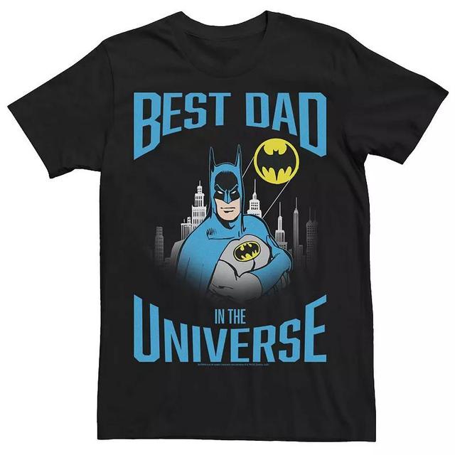 Mens Batman Best Dad In The Universe Tee Product Image