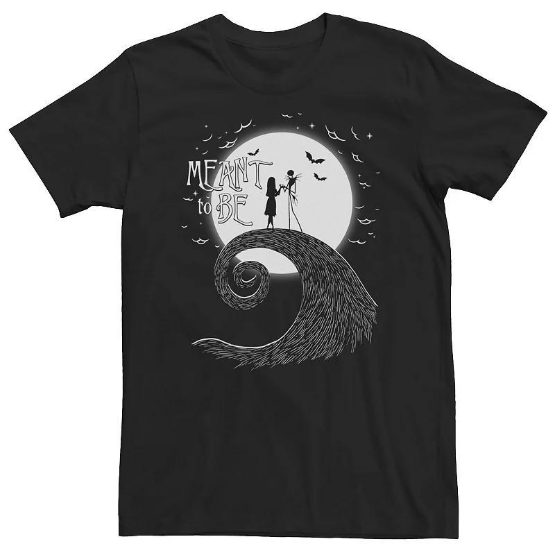 Big & Tall Disney The Nightmare Before Christmas Jack Skellington And Sally Tee, Mens Product Image