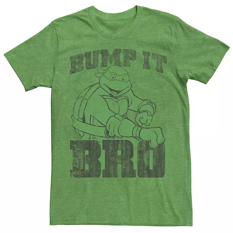 Mens Teenage Mutant Ninja Turtles Bump It Bro Graphic Tee Kelly Grey Product Image