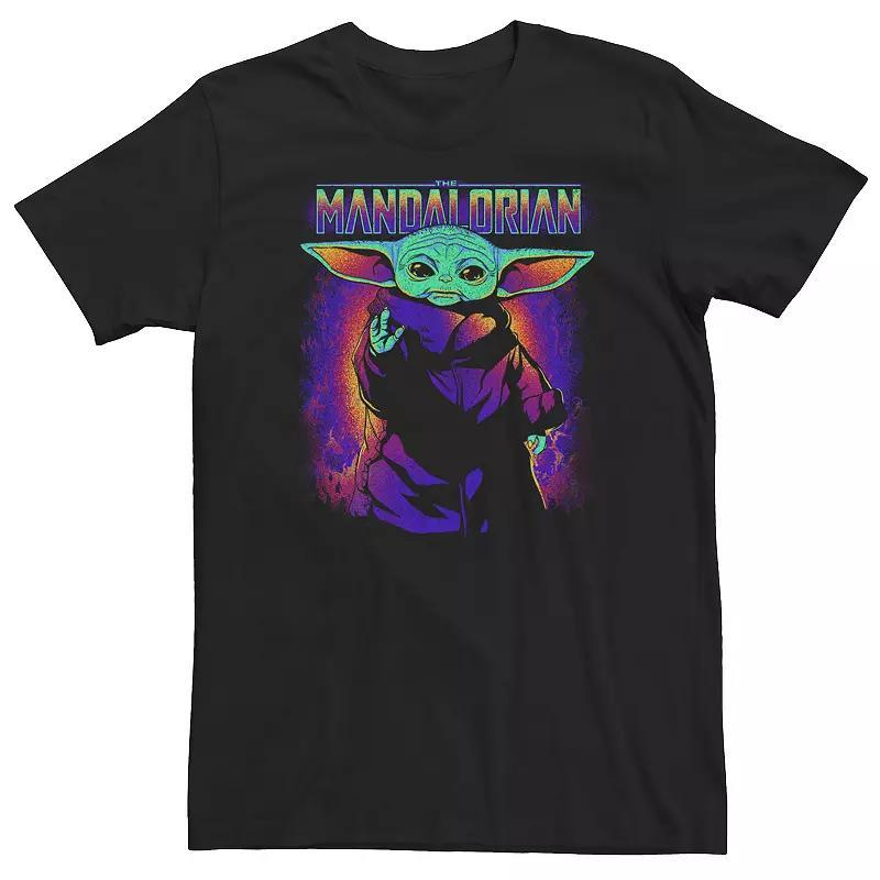 Big & Tall Star Wars: The Mandalorian The Child Thermal Gradient Portrait Tee, Mens Product Image