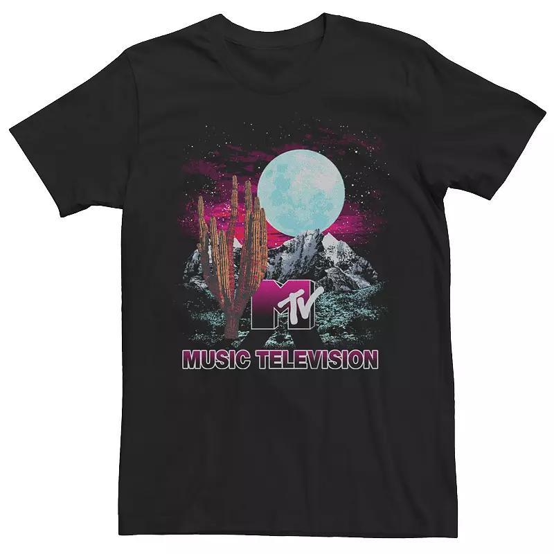 Mens MTV Desert Moon Logo Graphic Tee Product Image