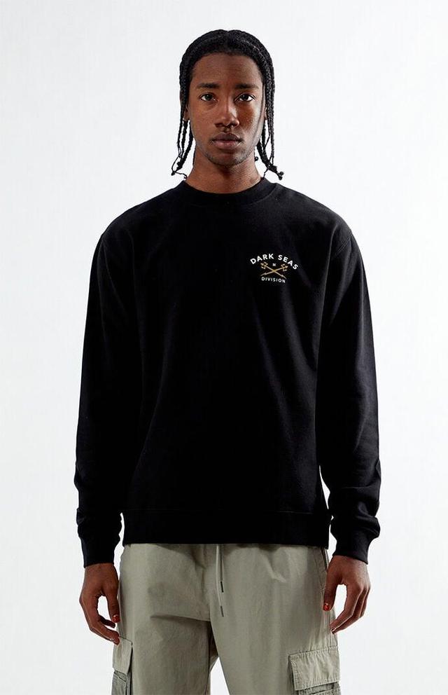 Dark Seas Men's Headmaster III Fleece Crew Neck Sweatshirt Product Image