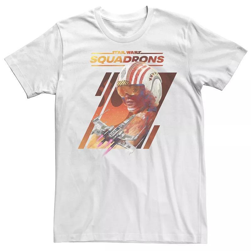 Mens Star Wars: Squadrons Rebel X-Wing Panels Tee Product Image