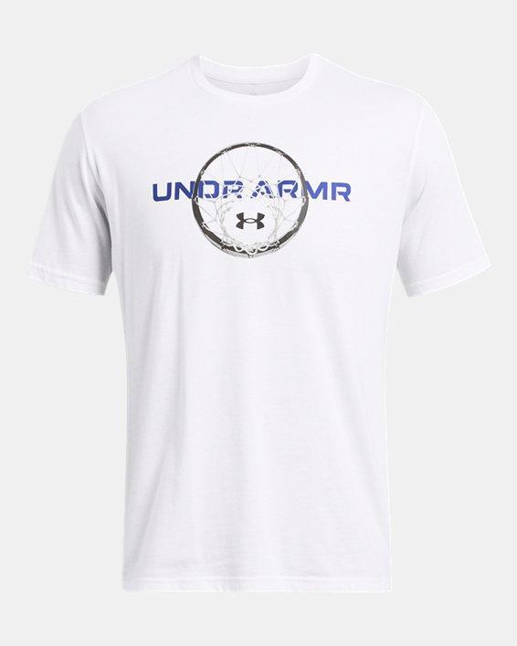 Men's UA Basketball Net Wordmark Short Sleeve Product Image